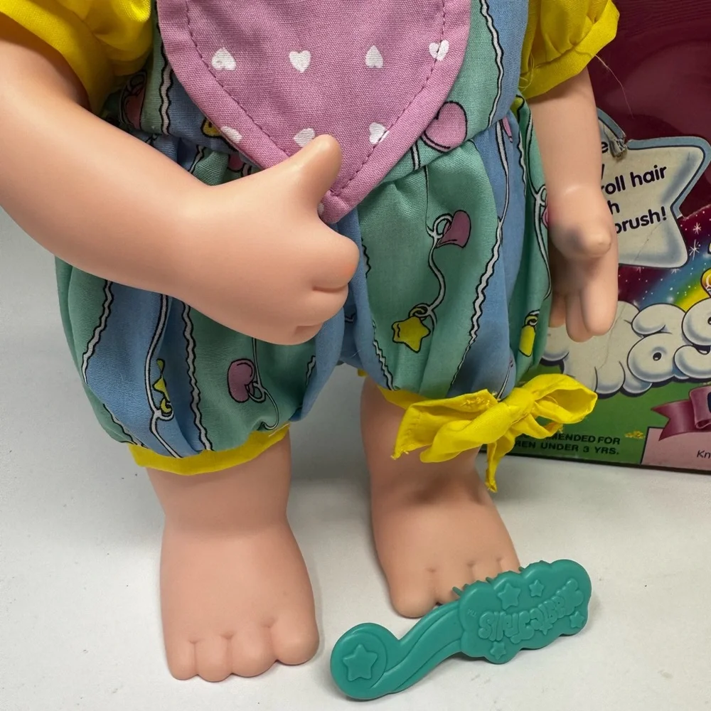 Vtg 1991 Magic Trolls Babies Alissa Troll Doll 12